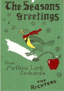 art_1951_seasons_greetings_methow_lark_orchards_color